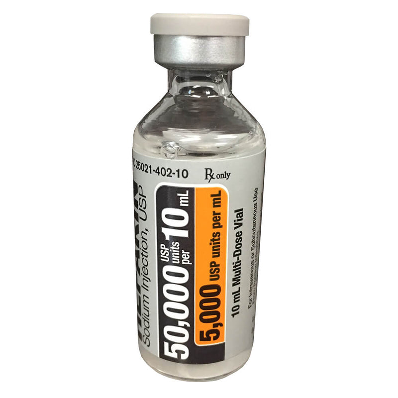 Rx Heparin Injection, 5000u/ml x 10ml Agtech Inc