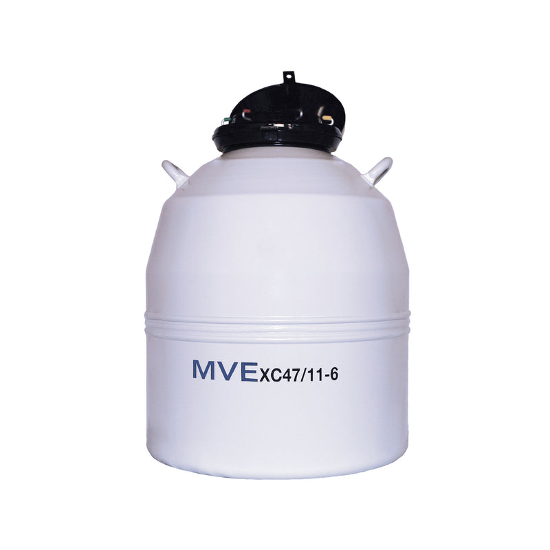MVE Nitrogen Tank, XC 47/11, w/ 6x11 Inch Canisters, Each – Agtech Inc
