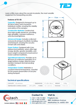 OOCYTE INCUBATOR T-CUBE 50