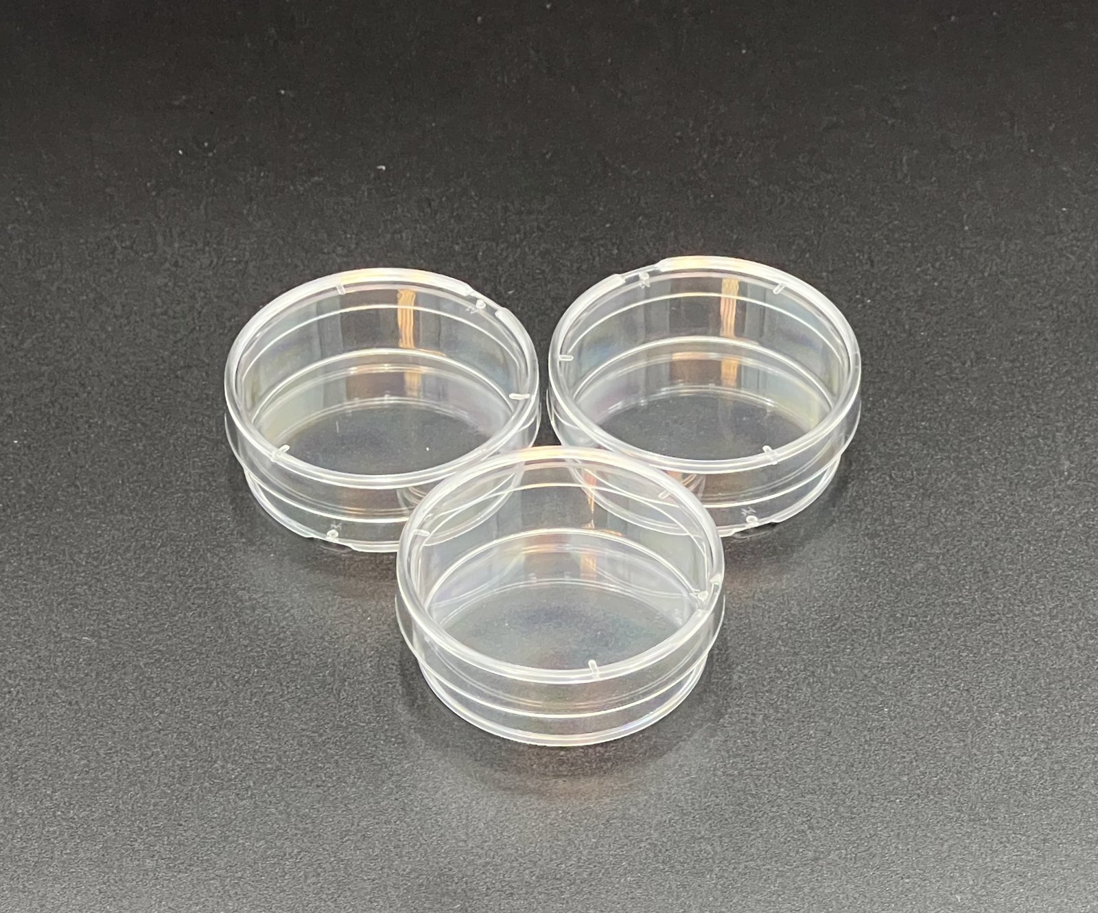 Solution™ Petri Dish, w/Lid, Non-Treated, 35x10mm, 20/pk