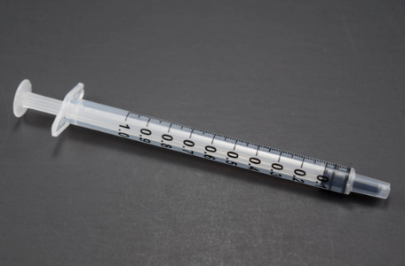 Syringe, 1cc, TB, RTP, 100 / box