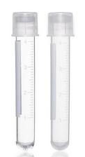 Tube for embryo shipping, with snap cap, 12mm x 75mm, 5ml, 25/pk