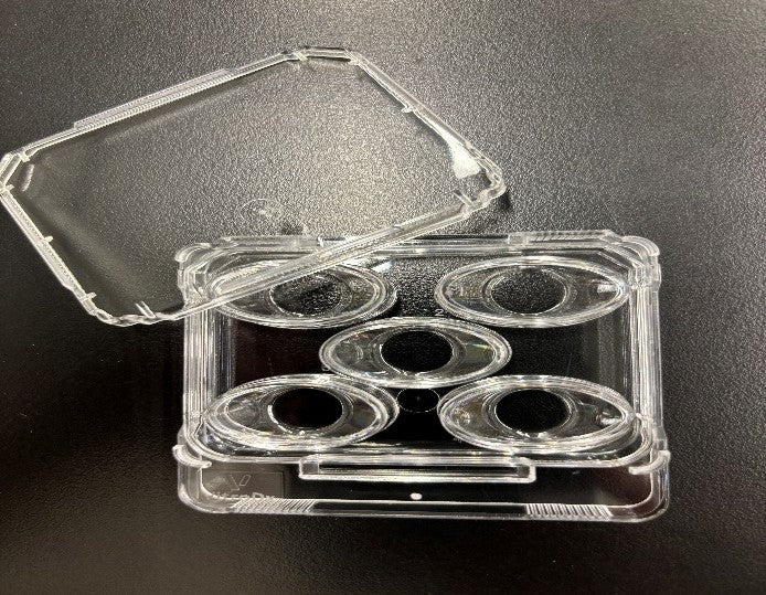 5-well dish with lid 4/pack