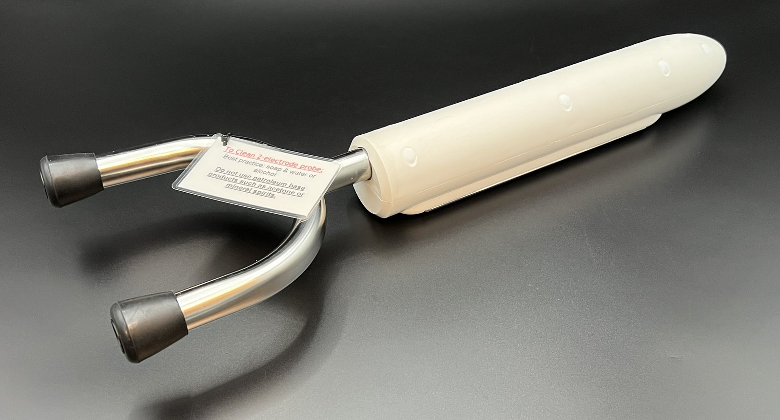Probe, For Pulsator IV or V, Straight Handle, 60mm Diameter, 2-Electrode, Each