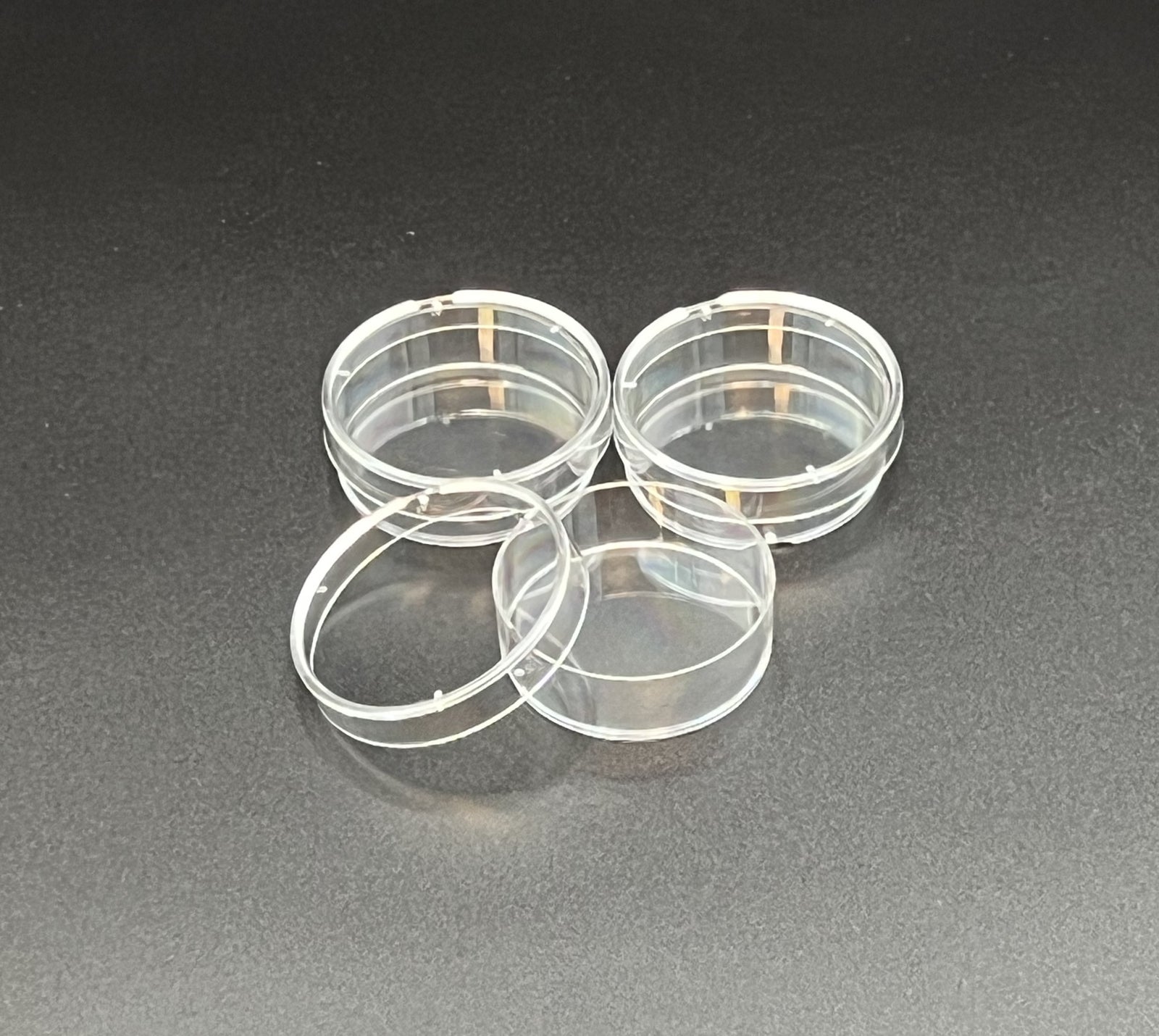 Solution™ Petri Dish, w/Lid, Non-Treated, 35x10mm, 20/pk