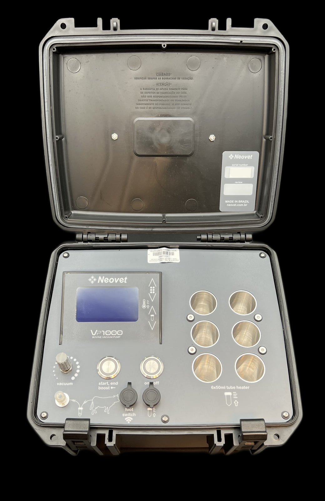 Vacuum pump for oocyte aspiration in bovine