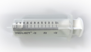 Pro-Ject™ Syringe, 2 Part, Luer Slip, 60cc, 30/Box