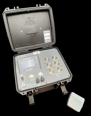 Vacuum pump for oocyte aspiration in bovine
