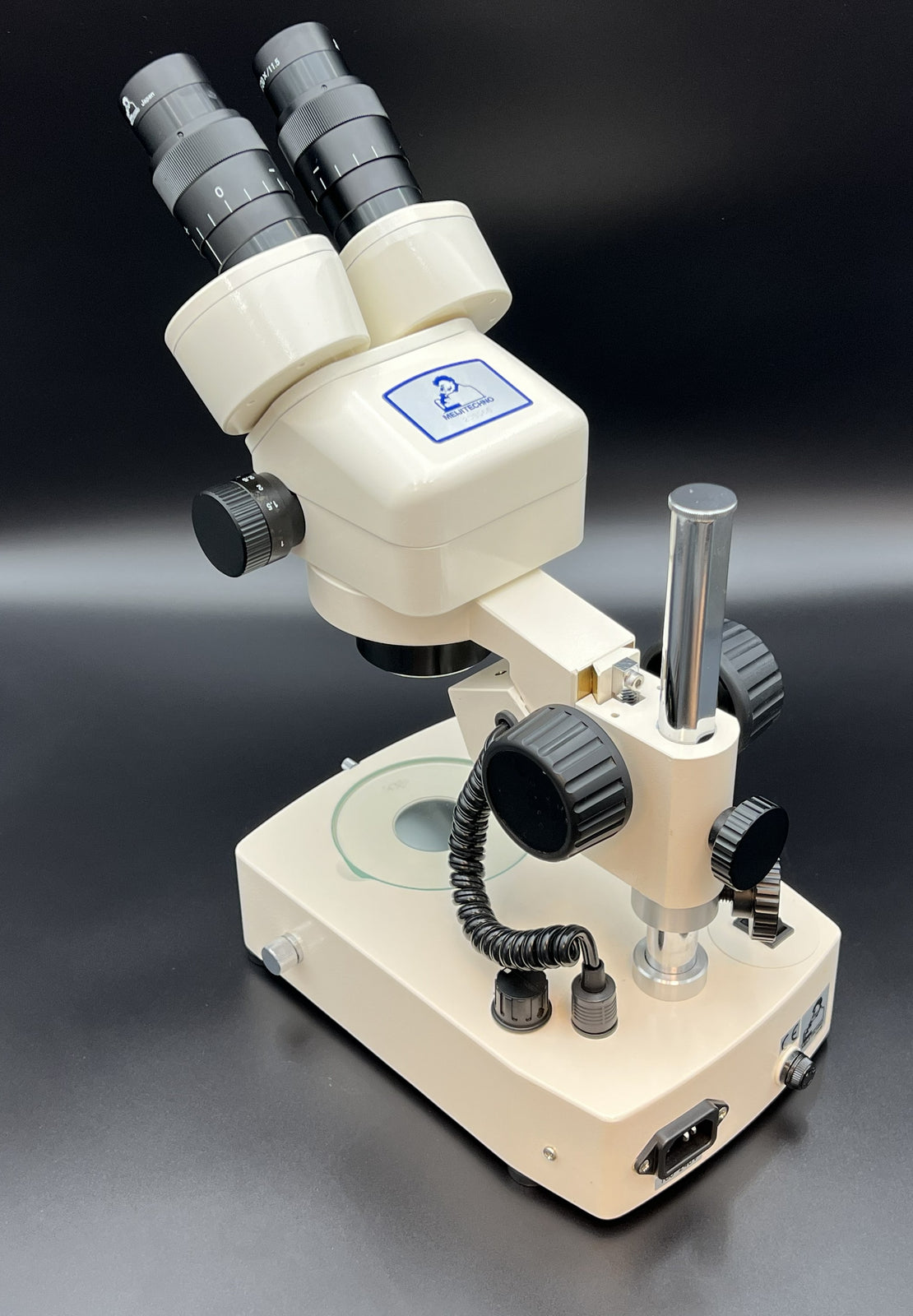 EMZ-5 Stereo Microscope, w/20x Eye Piece, LED Mirror Base, Each