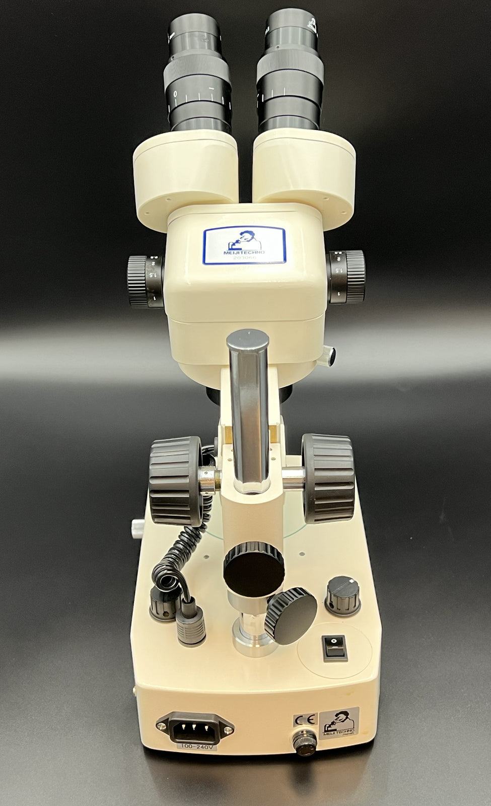 EMZ-5 Stereo Microscope, w/20x Eye Piece, LED Mirror Base, Each