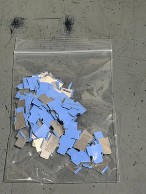 Cane Tabs, Light Blue, 100/Bag