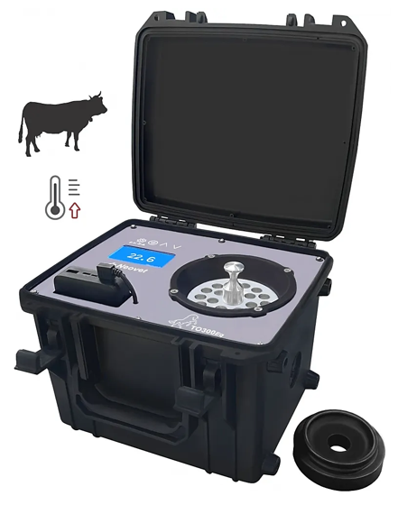 Bovine embryo and oocyte transporter (heater)