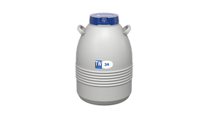 Nitrogen Tank, 34 liters with 6 x 11" canisters, Each