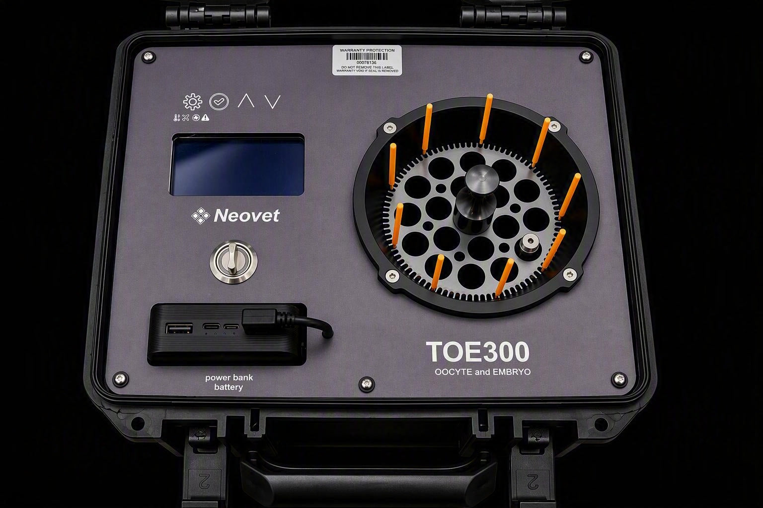 Bovine embryo and oocyte transporter (heater)