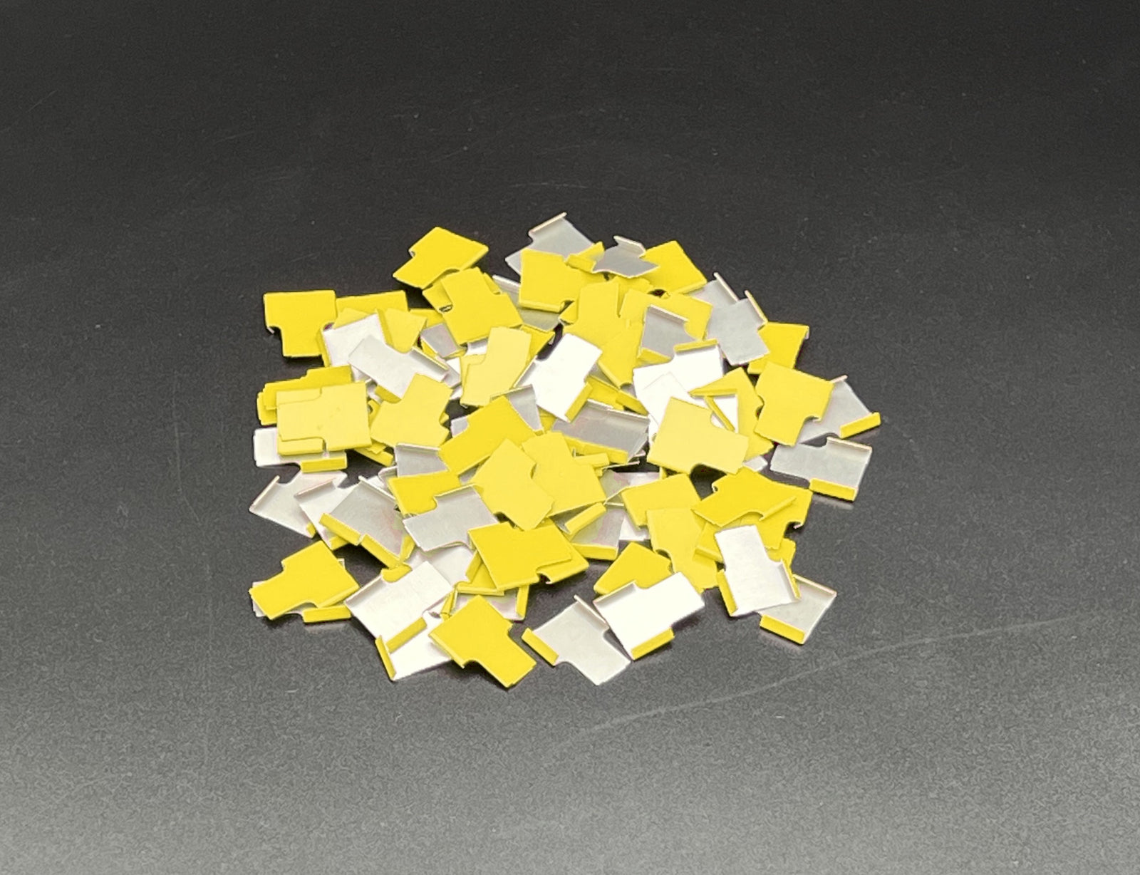 Cane Tabs, Yellow, 100/Bag