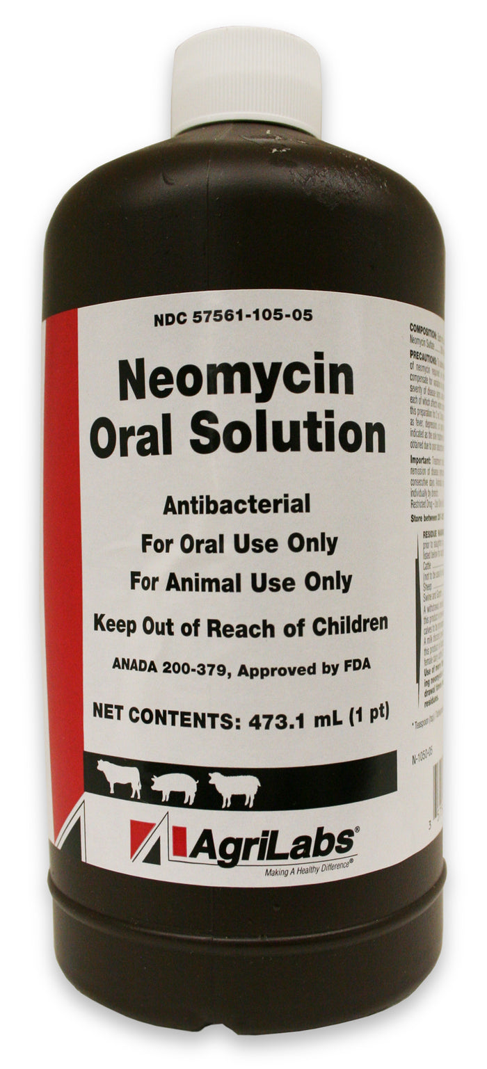 Rx Neomycin Oral Solution 16 oz