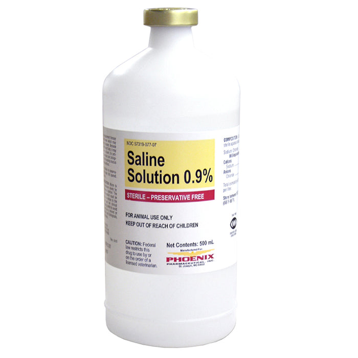 Saline Solution 0.9% Rx, 1000 ml