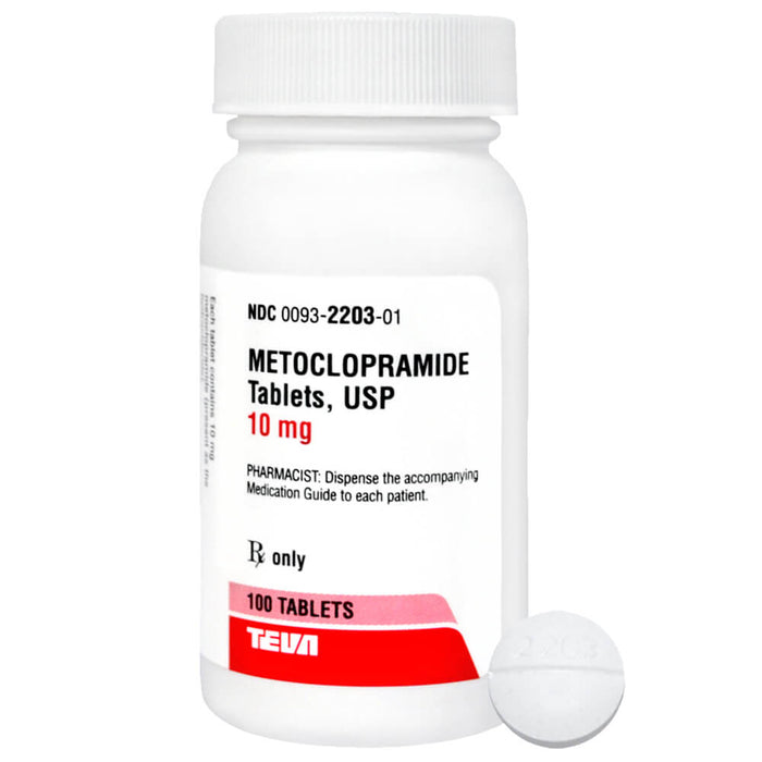 Rx Metoclopramide Tabs, 10 mg x 100 tablets