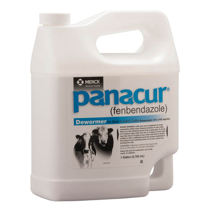 Panacur 10% Beef & Dairy Cattle Dewormer Suspension x 1 gallon