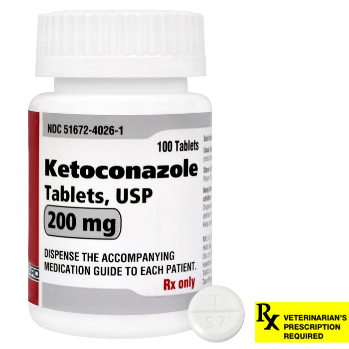 Ketoconazole Rx Tablets, 200 mg x 100 ct