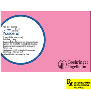 Prascend Rx Tablets, 1 mg x 160 ct