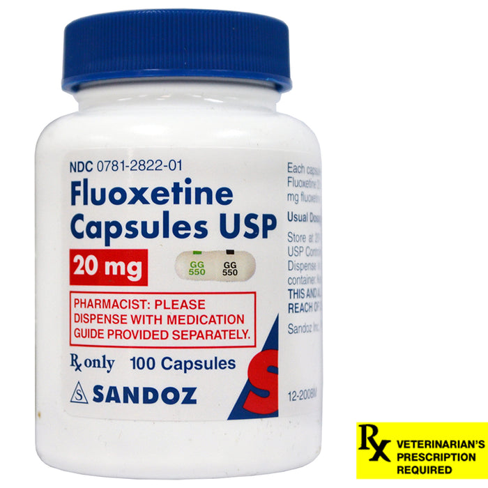 Rx Fluoxetine 20mg x 1 capsule