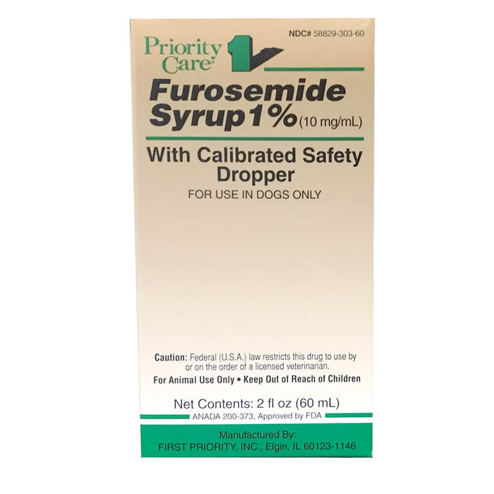 Rx Furosemide Syrup 10 mg/ml x 60 ml