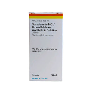 Rx Dorzolamide-Timolol Opth solution 22.3mg/6.8mg