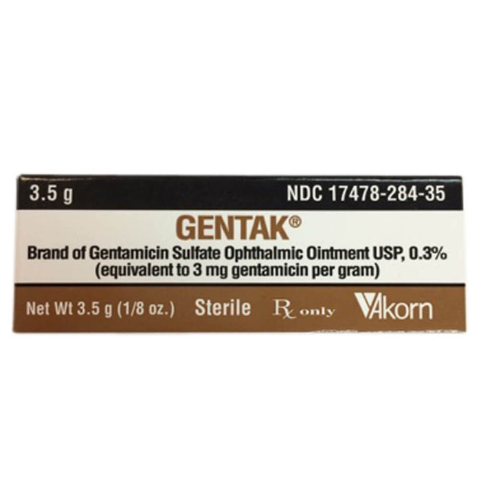 Rx Gentamicin Opth Ointment 1/8 oz
