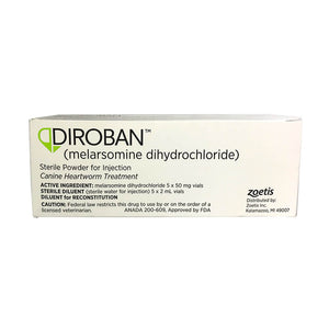 Rx Diroban, 5 x 50 mg vials
