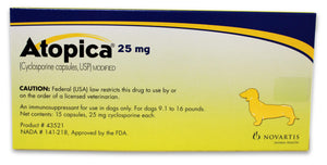 Atopica Rx, Dogs 9.1-16 lbs
