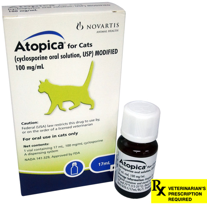 Rx Atopica, 17 ml, 100mg/ml