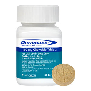 Deramaxx Rx, 100 mg x 30 ct