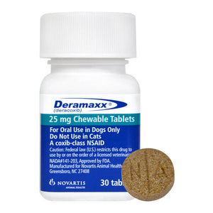 Deramaxx Rx, 25 mg x 30 ct