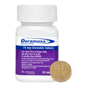 Deramaxx Rx, 75 mg x 30 ct