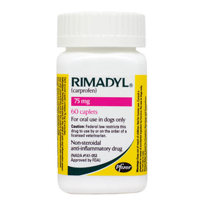 Rimadyl Rx, Caplets, 75 mg x 60 ct