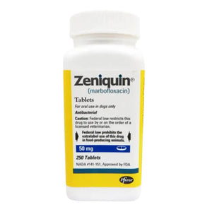 Rx Zeniquin 50mg x 1 tablet