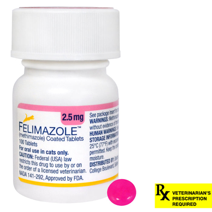 Felimazole Rx Tablets, 2.5 mg x 100 ct