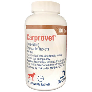Carprovet (Carprofen) Chewable Tab 100mg 60s