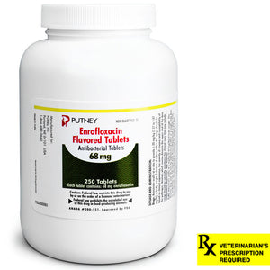 Rx Enroquin, 68 mg x 250ct Tablets