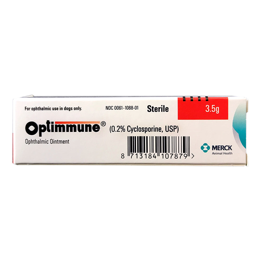 Optimmune Ophthalmic Ointment Rx for Dogs Agtech Inc