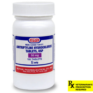 Amitriptyline HCL Rx, 50 mg x 100 ct