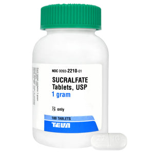Sucralfate Rx 1 gm x 100 ct, Tablets