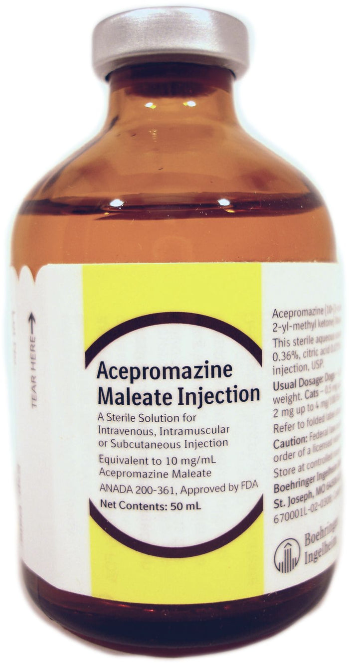 Acepromazine, Rx, 50ml Vial, Each