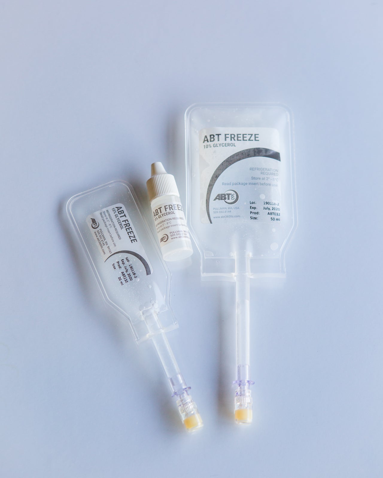 Freeze, 10% Glycerol, 50ml Bag, Each