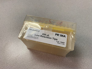 200uL Sterile PR1MA Low Retention Graduated Pipette Tips