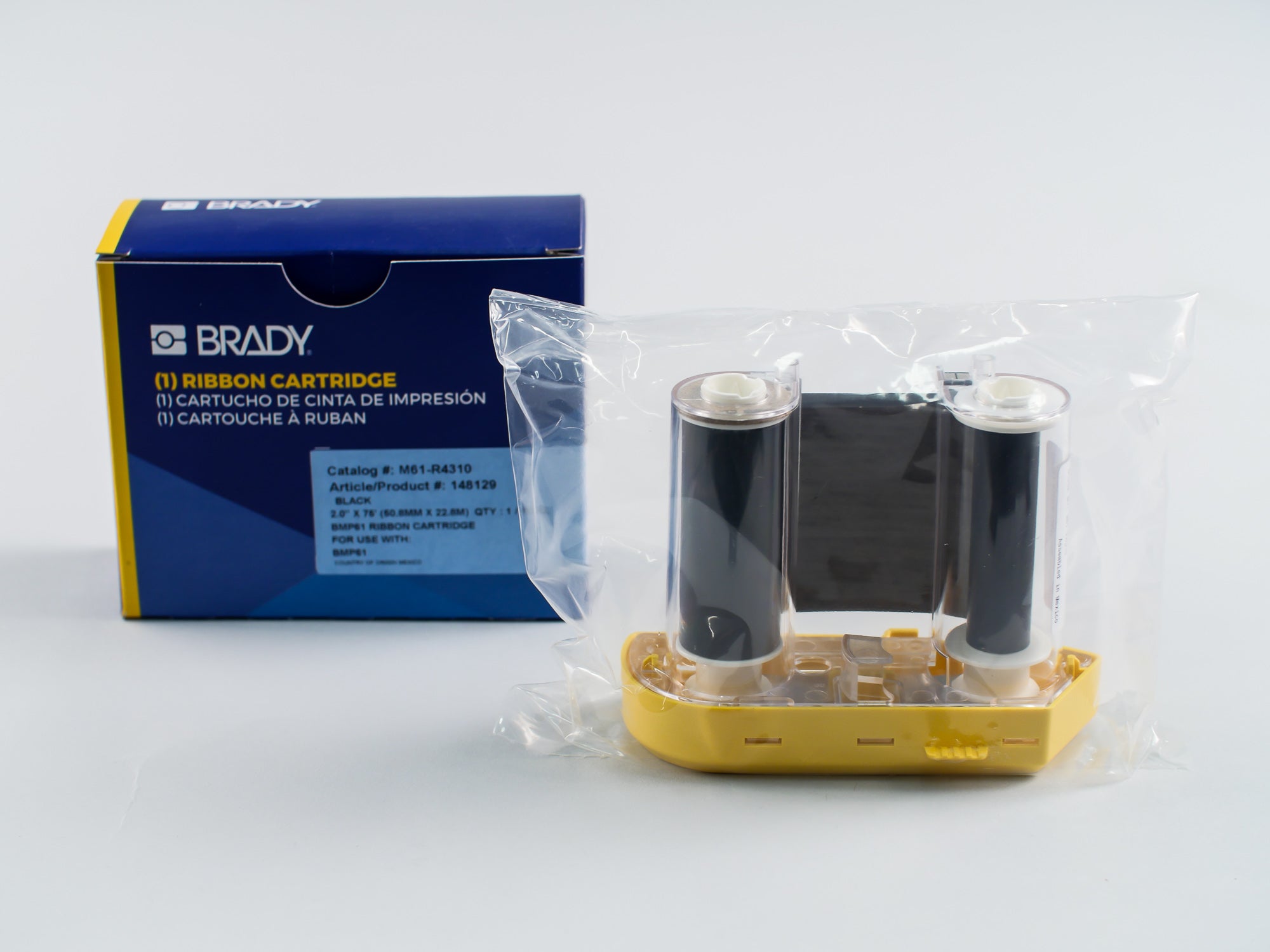 Ribbon, For M610 (BMP61, H61) Label Machine, Each – Agtech Inc
