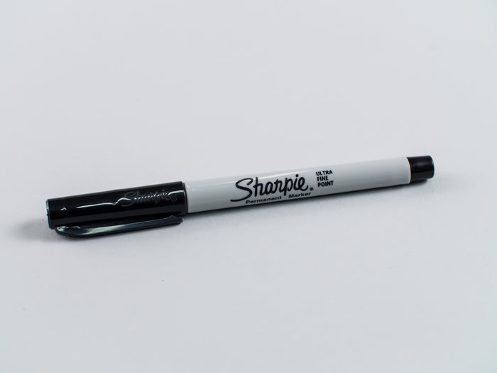 Sharpie™ Marking Pen, Black, Permanent, Ultra-Fine, Each